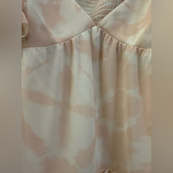 NWT Sachin & Babi Melanie Flutter Sleeve Mini Dress in Soft Pink - M - Picture 4 of 11